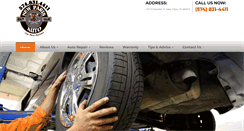 Desktop Screenshot of newparisauto.com